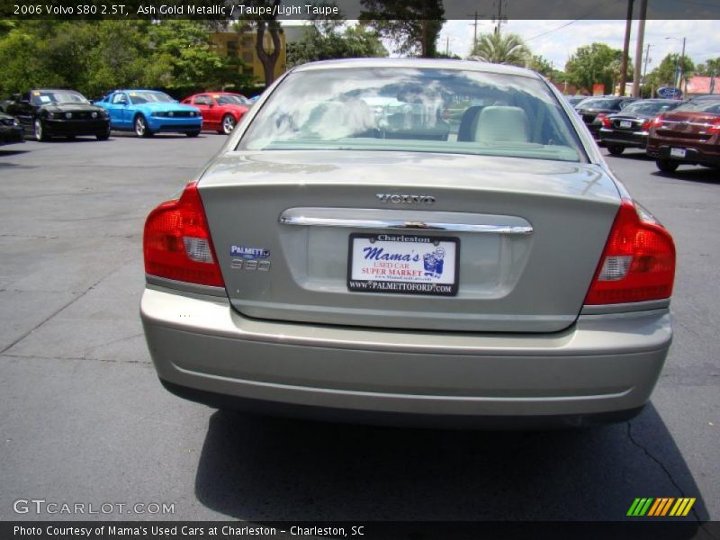 Ash Gold Metallic / Taupe/Light Taupe 2006 Volvo S80 2.5T