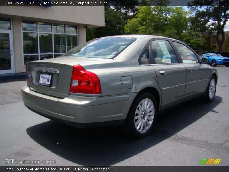 Ash Gold Metallic / Taupe/Light Taupe 2006 Volvo S80 2.5T