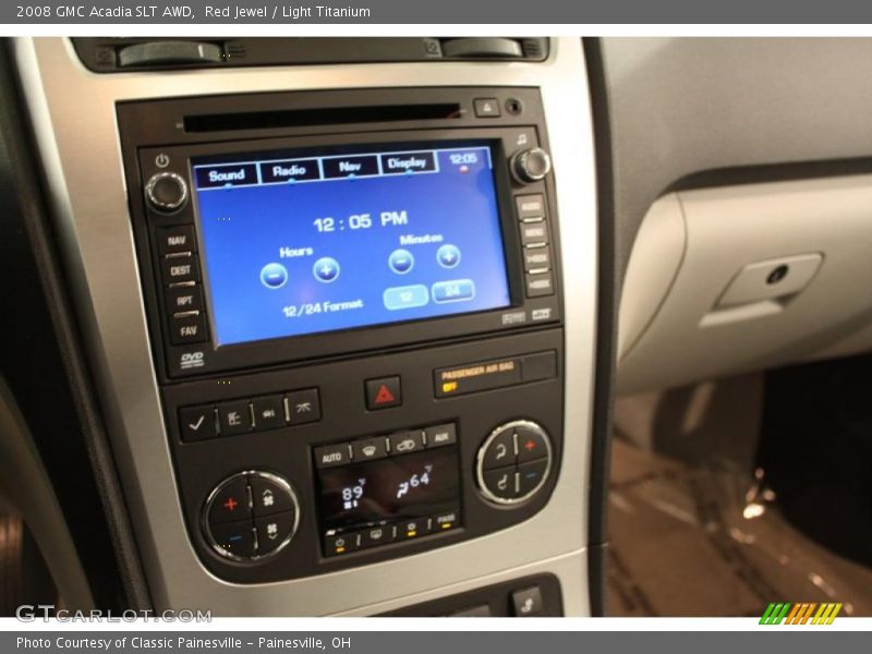 Red Jewel / Light Titanium 2008 GMC Acadia SLT AWD