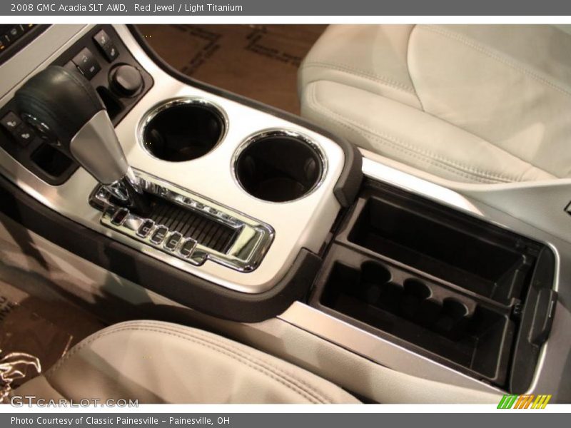 Red Jewel / Light Titanium 2008 GMC Acadia SLT AWD