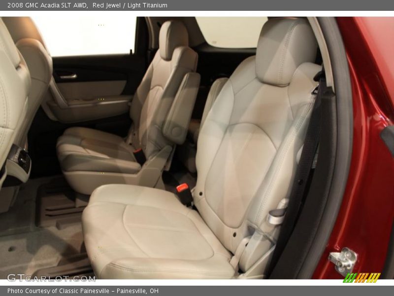 Red Jewel / Light Titanium 2008 GMC Acadia SLT AWD
