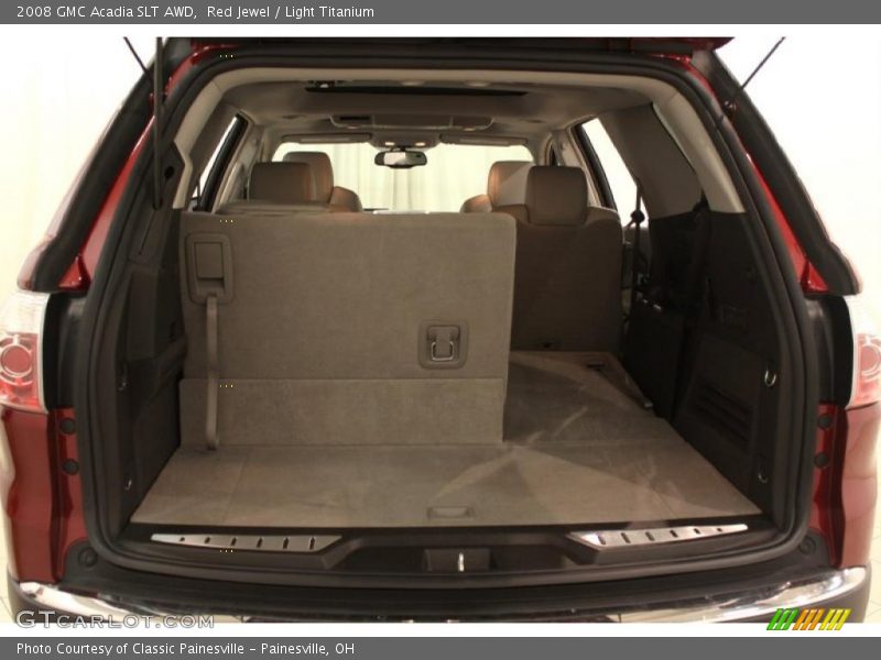 Red Jewel / Light Titanium 2008 GMC Acadia SLT AWD