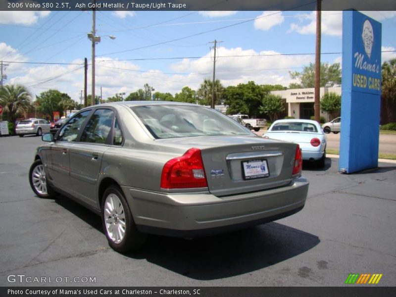 Ash Gold Metallic / Taupe/Light Taupe 2006 Volvo S80 2.5T