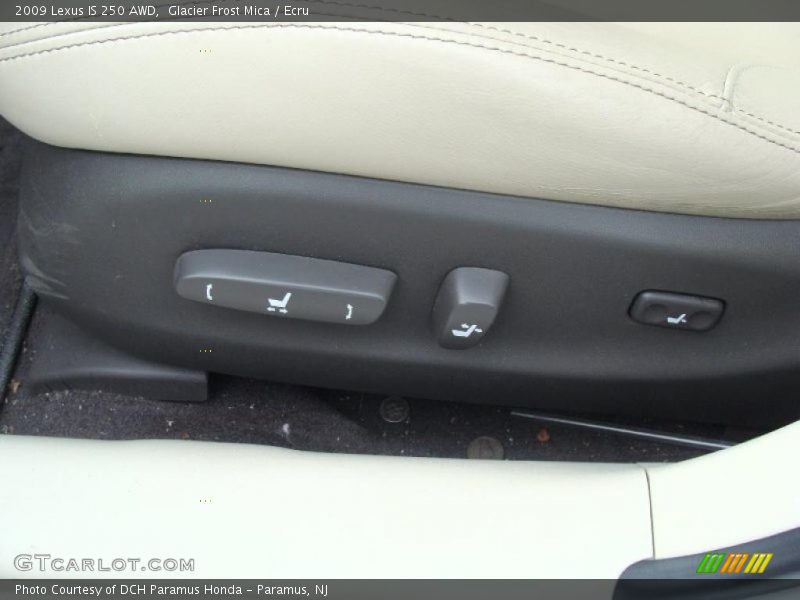 Glacier Frost Mica / Ecru 2009 Lexus IS 250 AWD