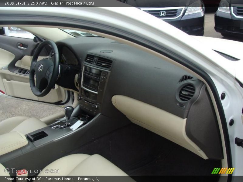 Glacier Frost Mica / Ecru 2009 Lexus IS 250 AWD