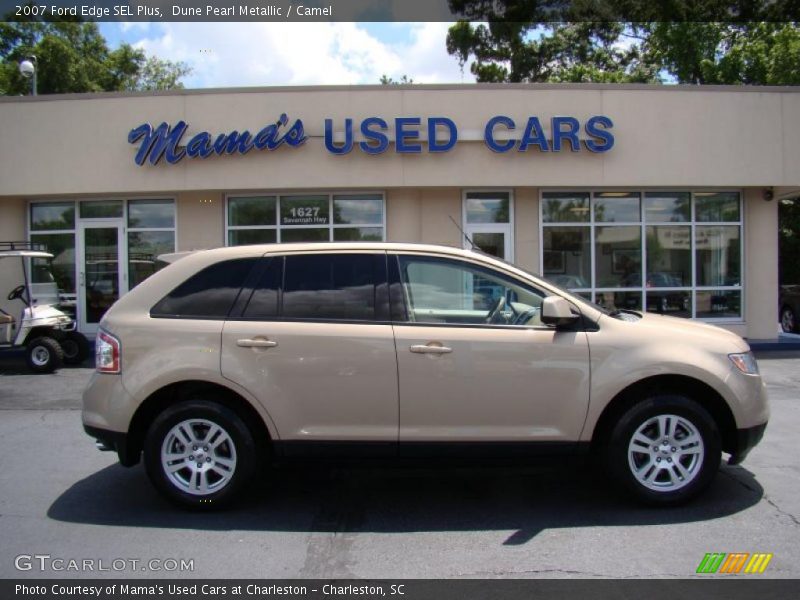 Dune Pearl Metallic / Camel 2007 Ford Edge SEL Plus