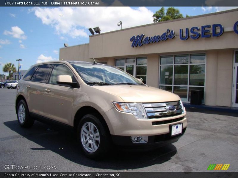 Dune Pearl Metallic / Camel 2007 Ford Edge SEL Plus