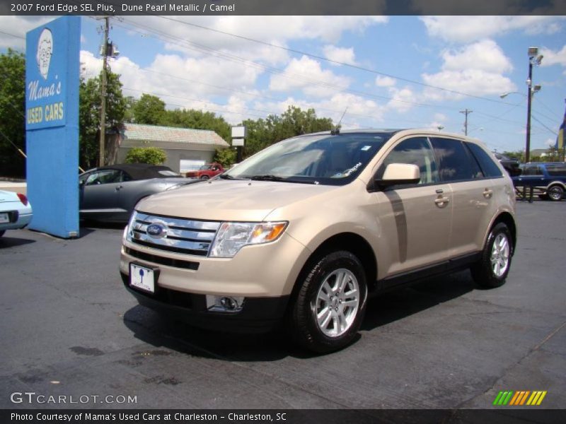 Dune Pearl Metallic / Camel 2007 Ford Edge SEL Plus