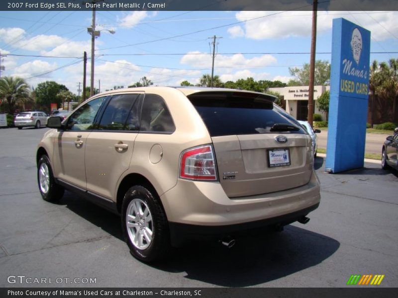 Dune Pearl Metallic / Camel 2007 Ford Edge SEL Plus