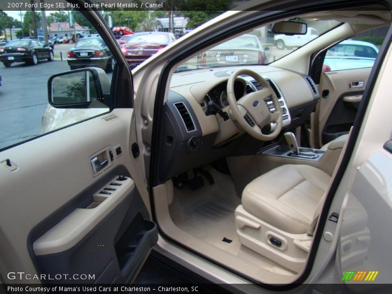 Dune Pearl Metallic / Camel 2007 Ford Edge SEL Plus