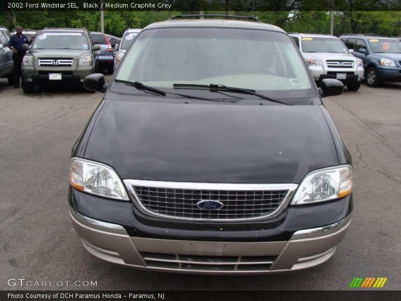 Black / Medium Graphite Grey 2002 Ford Windstar SEL