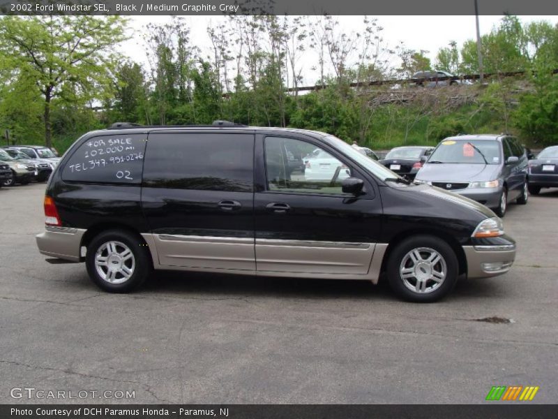 Black / Medium Graphite Grey 2002 Ford Windstar SEL