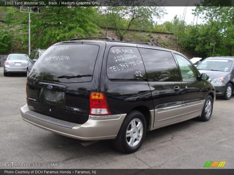 Black / Medium Graphite Grey 2002 Ford Windstar SEL