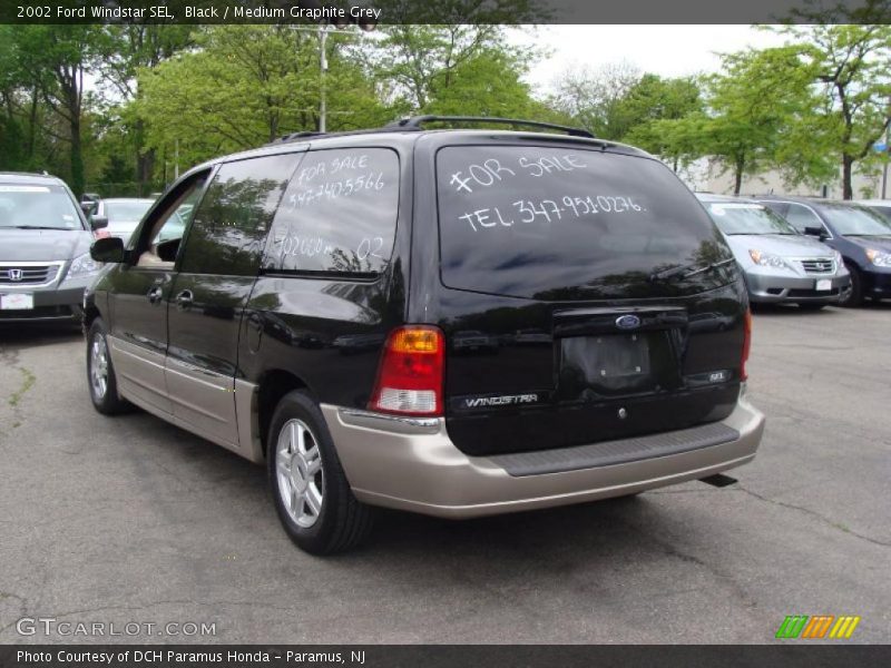 Black / Medium Graphite Grey 2002 Ford Windstar SEL