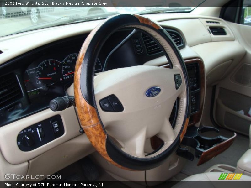 Black / Medium Graphite Grey 2002 Ford Windstar SEL
