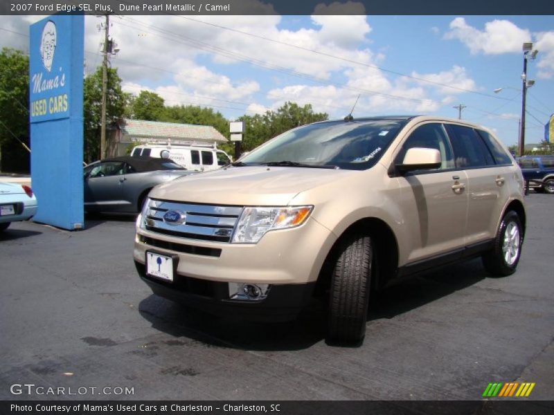 Dune Pearl Metallic / Camel 2007 Ford Edge SEL Plus