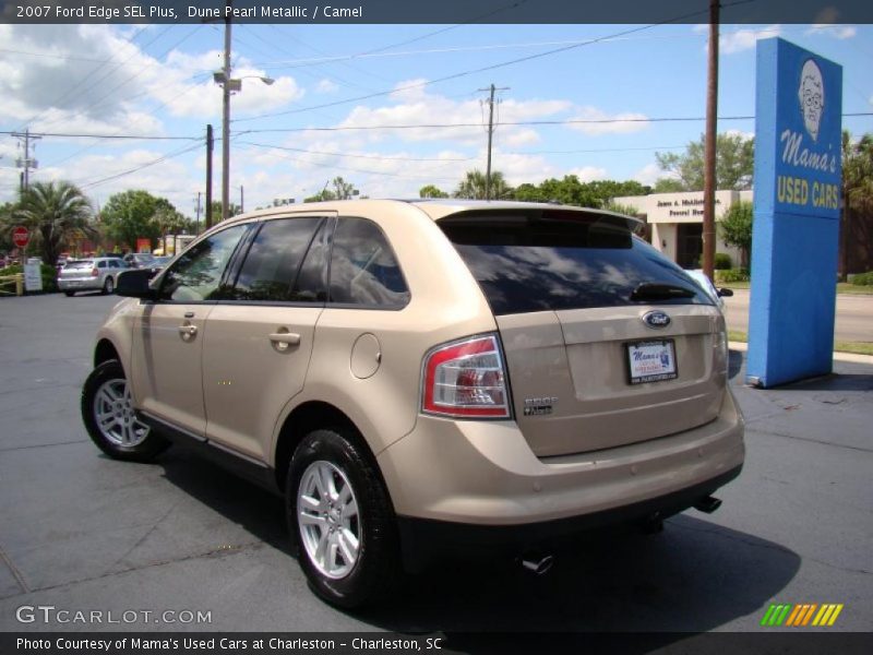 Dune Pearl Metallic / Camel 2007 Ford Edge SEL Plus