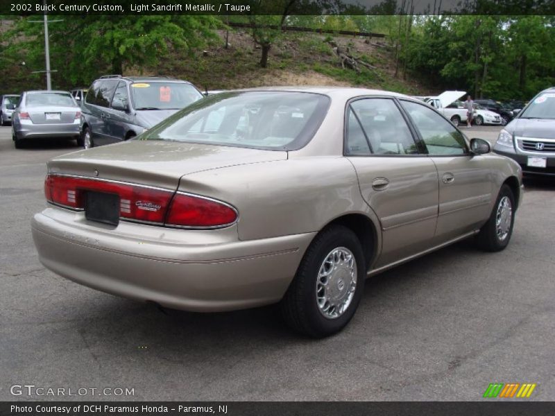 Light Sandrift Metallic / Taupe 2002 Buick Century Custom