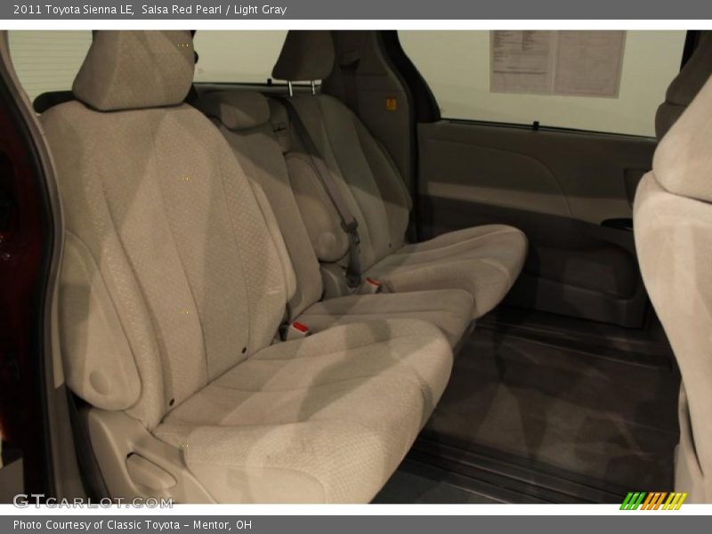 Salsa Red Pearl / Light Gray 2011 Toyota Sienna LE