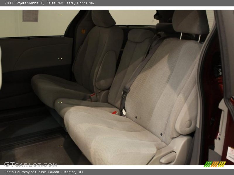 Salsa Red Pearl / Light Gray 2011 Toyota Sienna LE