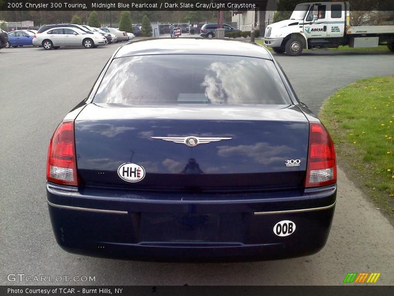 Midnight Blue Pearlcoat / Dark Slate Gray/Light Graystone 2005 Chrysler 300 Touring