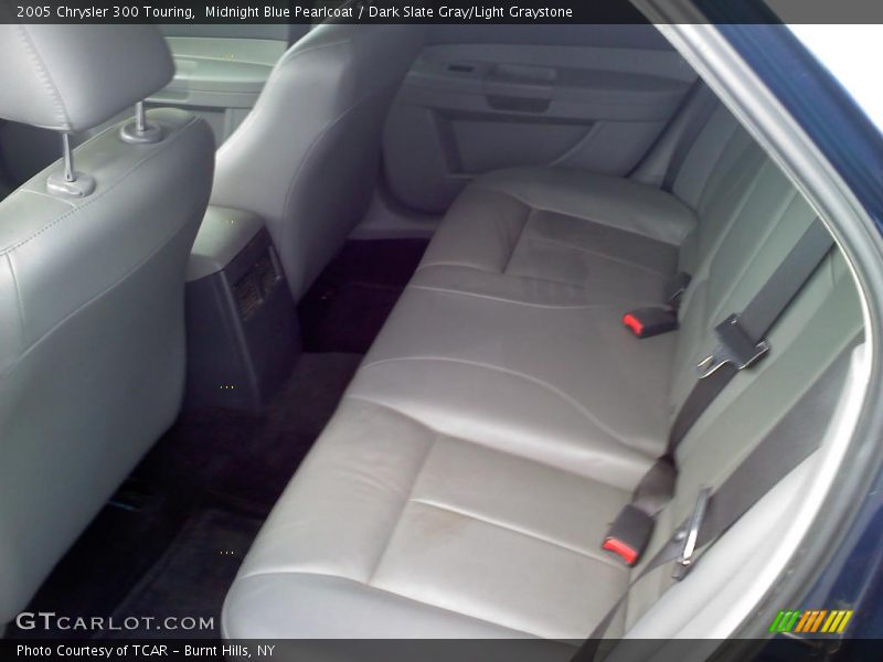 Midnight Blue Pearlcoat / Dark Slate Gray/Light Graystone 2005 Chrysler 300 Touring