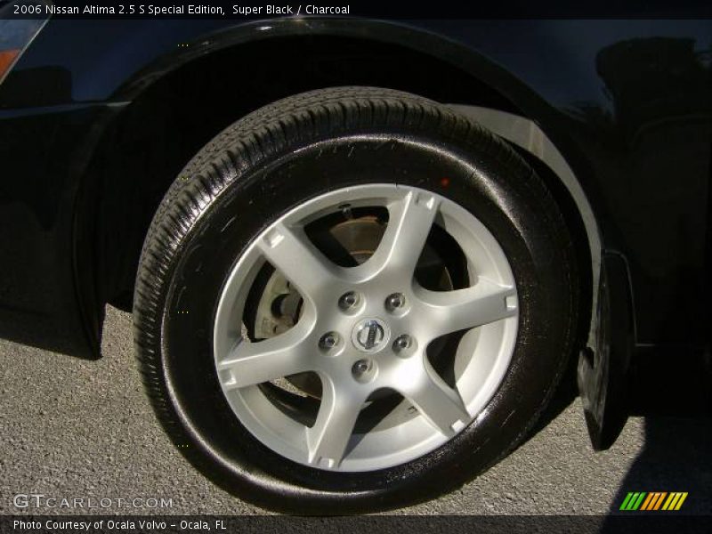 Super Black / Charcoal 2006 Nissan Altima 2.5 S Special Edition