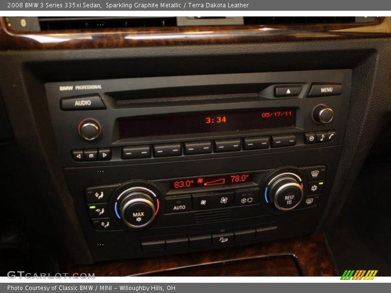 Sparkling Graphite Metallic / Terra Dakota Leather 2008 BMW 3 Series 335xi Sedan