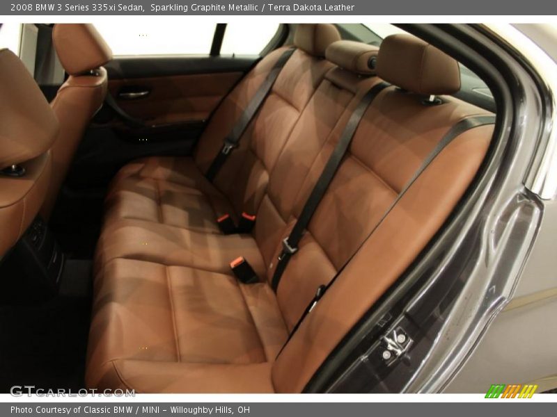 Sparkling Graphite Metallic / Terra Dakota Leather 2008 BMW 3 Series 335xi Sedan