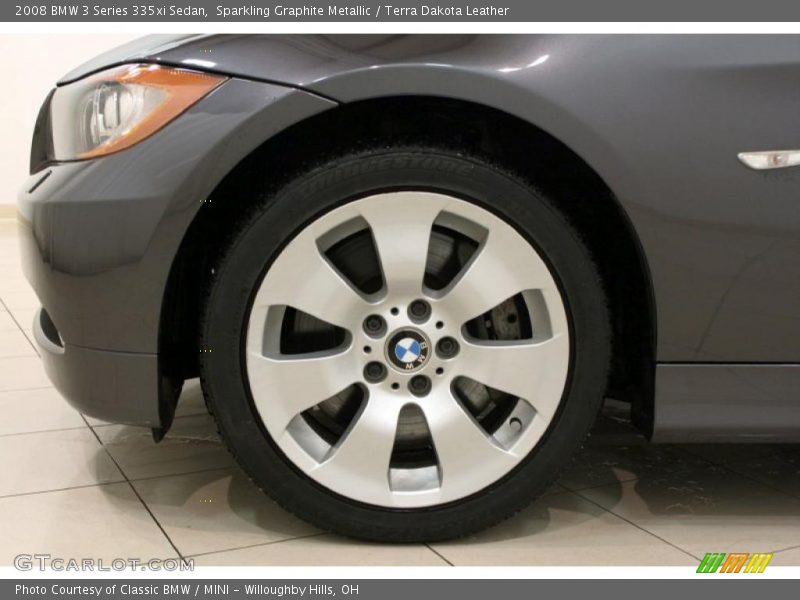 Sparkling Graphite Metallic / Terra Dakota Leather 2008 BMW 3 Series 335xi Sedan