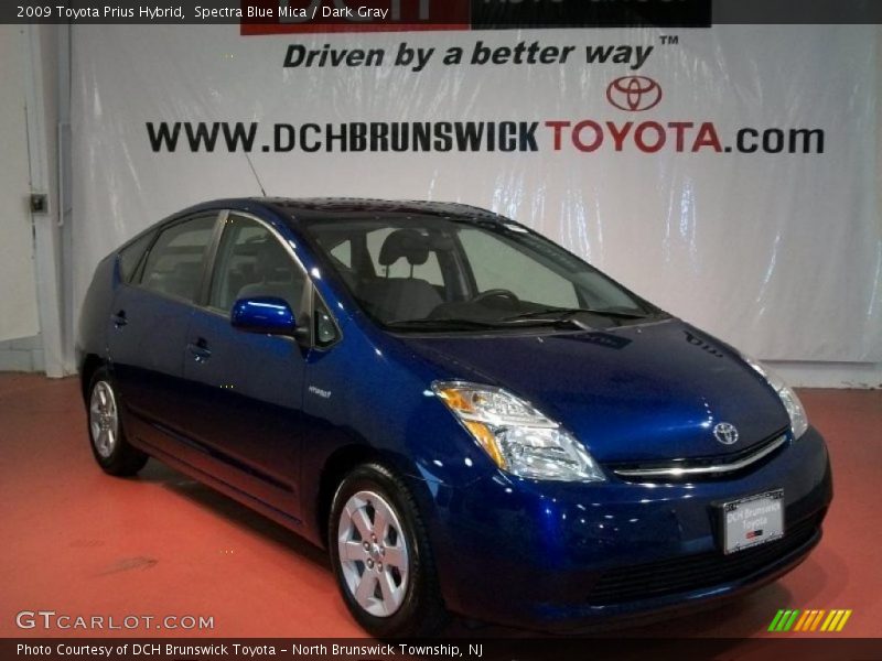 Spectra Blue Mica / Dark Gray 2009 Toyota Prius Hybrid