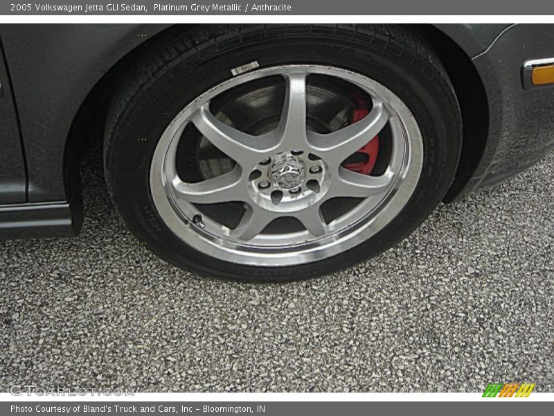 Platinum Grey Metallic / Anthracite 2005 Volkswagen Jetta GLI Sedan