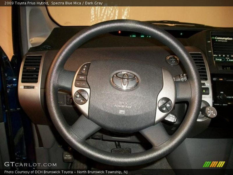 Spectra Blue Mica / Dark Gray 2009 Toyota Prius Hybrid