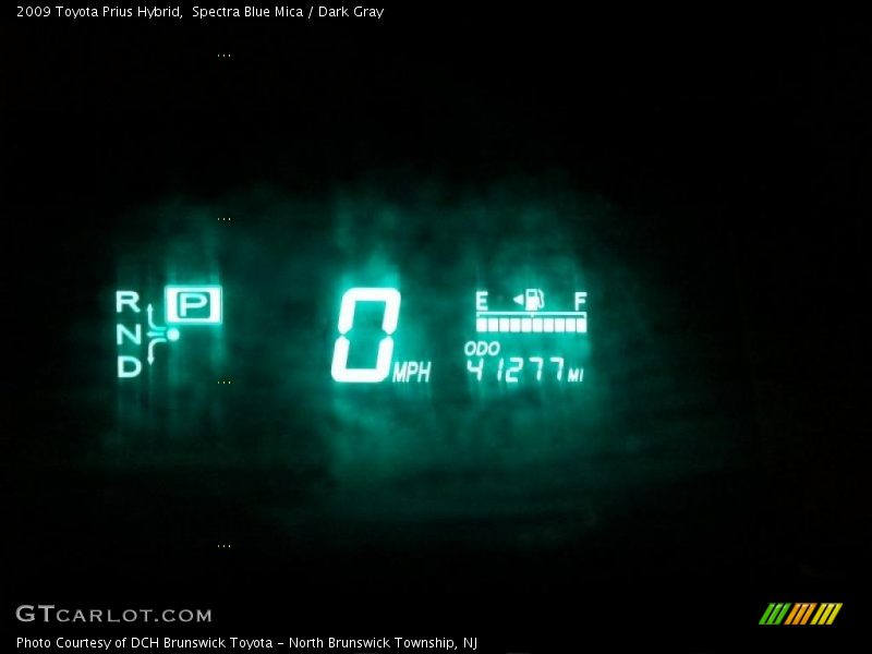 Spectra Blue Mica / Dark Gray 2009 Toyota Prius Hybrid