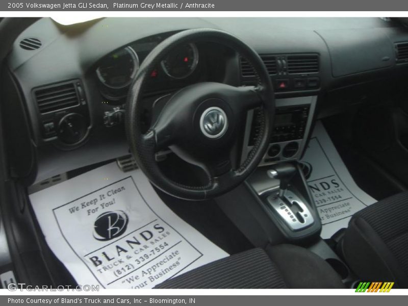Platinum Grey Metallic / Anthracite 2005 Volkswagen Jetta GLI Sedan