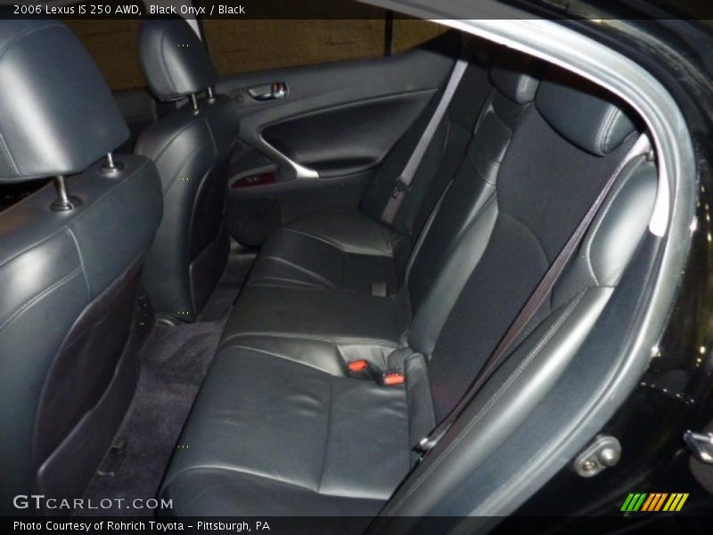 Black Onyx / Black 2006 Lexus IS 250 AWD