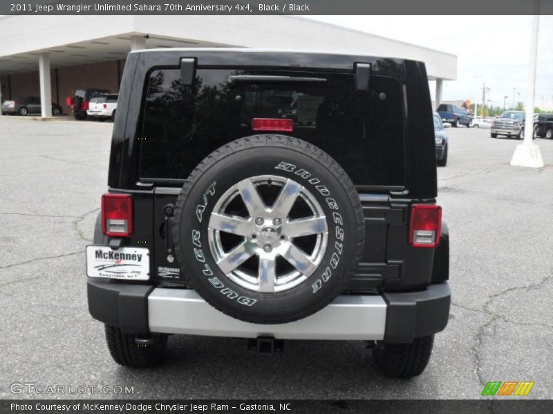 Black / Black 2011 Jeep Wrangler Unlimited Sahara 70th Anniversary 4x4