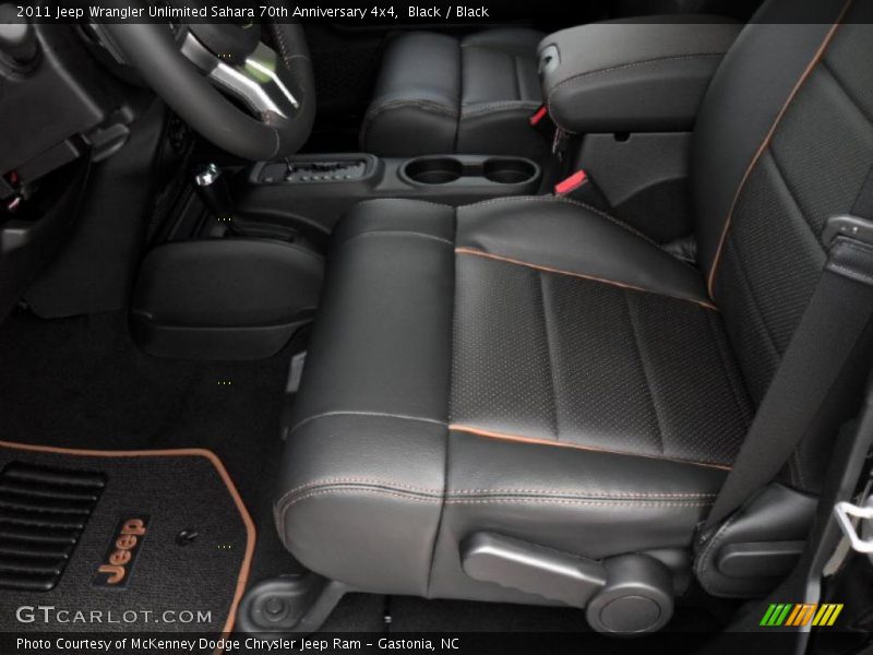 Black / Black 2011 Jeep Wrangler Unlimited Sahara 70th Anniversary 4x4