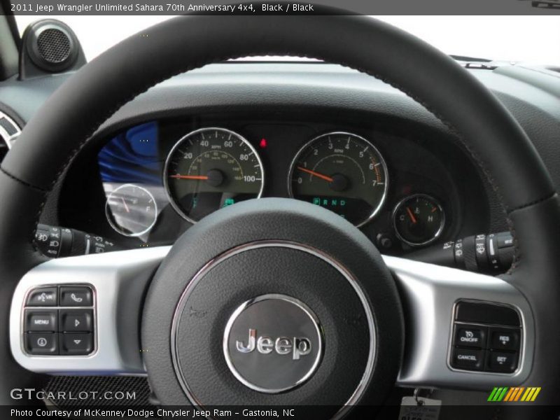 Black / Black 2011 Jeep Wrangler Unlimited Sahara 70th Anniversary 4x4