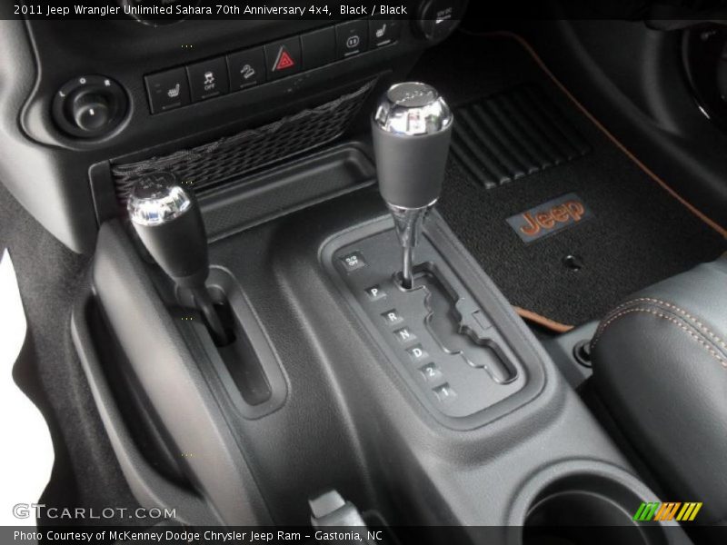 Black / Black 2011 Jeep Wrangler Unlimited Sahara 70th Anniversary 4x4