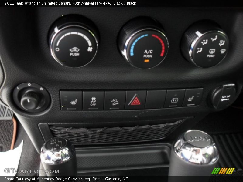 Black / Black 2011 Jeep Wrangler Unlimited Sahara 70th Anniversary 4x4