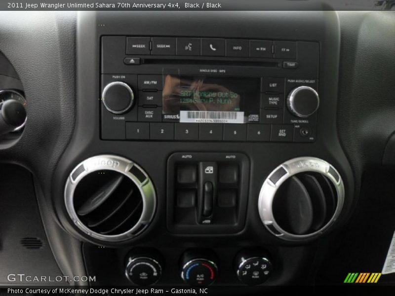 Black / Black 2011 Jeep Wrangler Unlimited Sahara 70th Anniversary 4x4