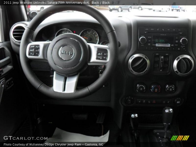 Black / Black 2011 Jeep Wrangler Unlimited Sahara 70th Anniversary 4x4