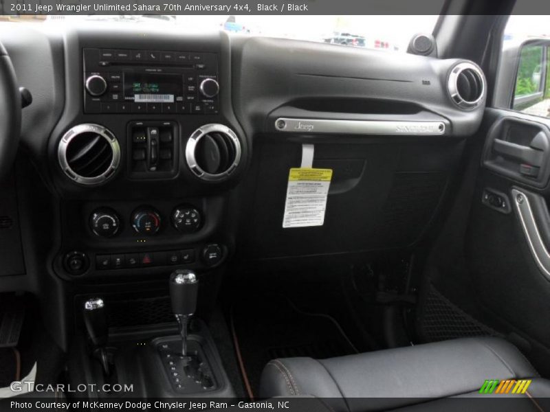 Black / Black 2011 Jeep Wrangler Unlimited Sahara 70th Anniversary 4x4
