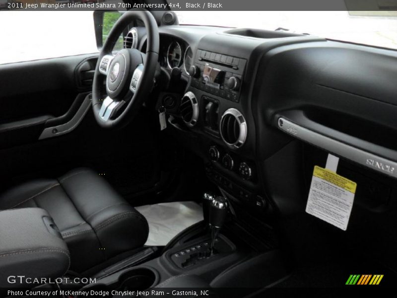 Black / Black 2011 Jeep Wrangler Unlimited Sahara 70th Anniversary 4x4