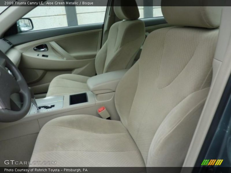 Aloe Green Metallic / Bisque 2009 Toyota Camry LE