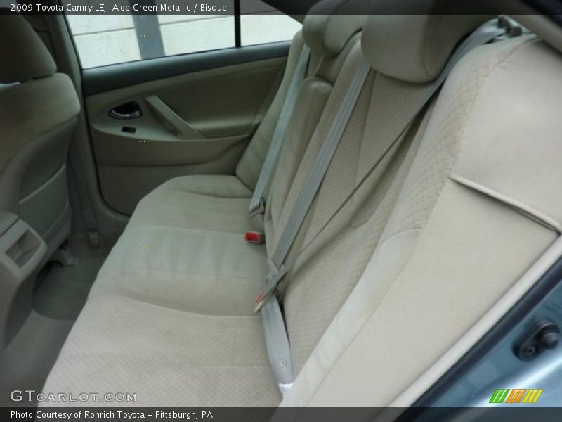 Aloe Green Metallic / Bisque 2009 Toyota Camry LE