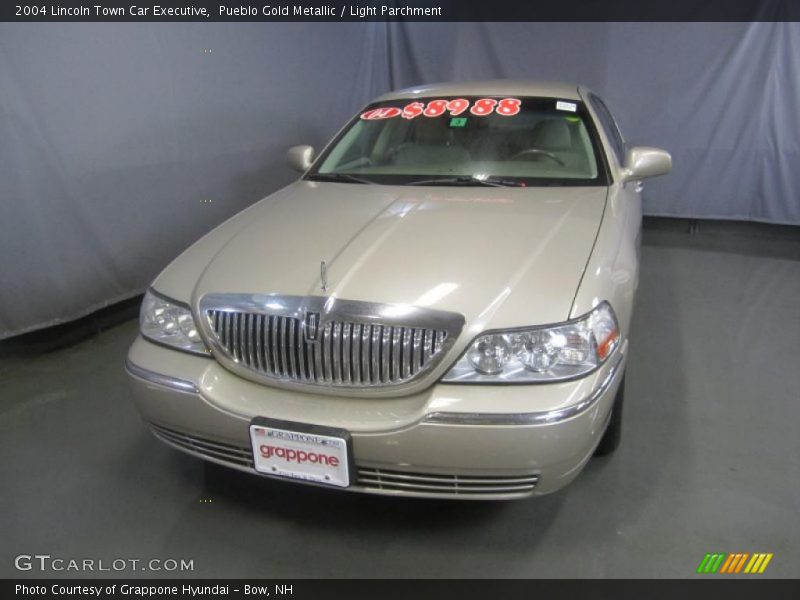 Pueblo Gold Metallic / Light Parchment 2004 Lincoln Town Car Executive