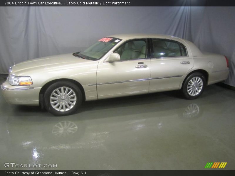 Pueblo Gold Metallic / Light Parchment 2004 Lincoln Town Car Executive