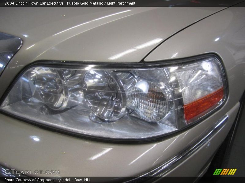 Pueblo Gold Metallic / Light Parchment 2004 Lincoln Town Car Executive